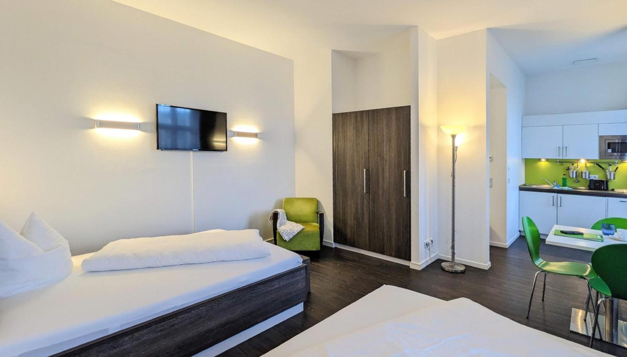 Boardinghaus Weinberg Campus Apart otel Halle  Oda fotoğraf