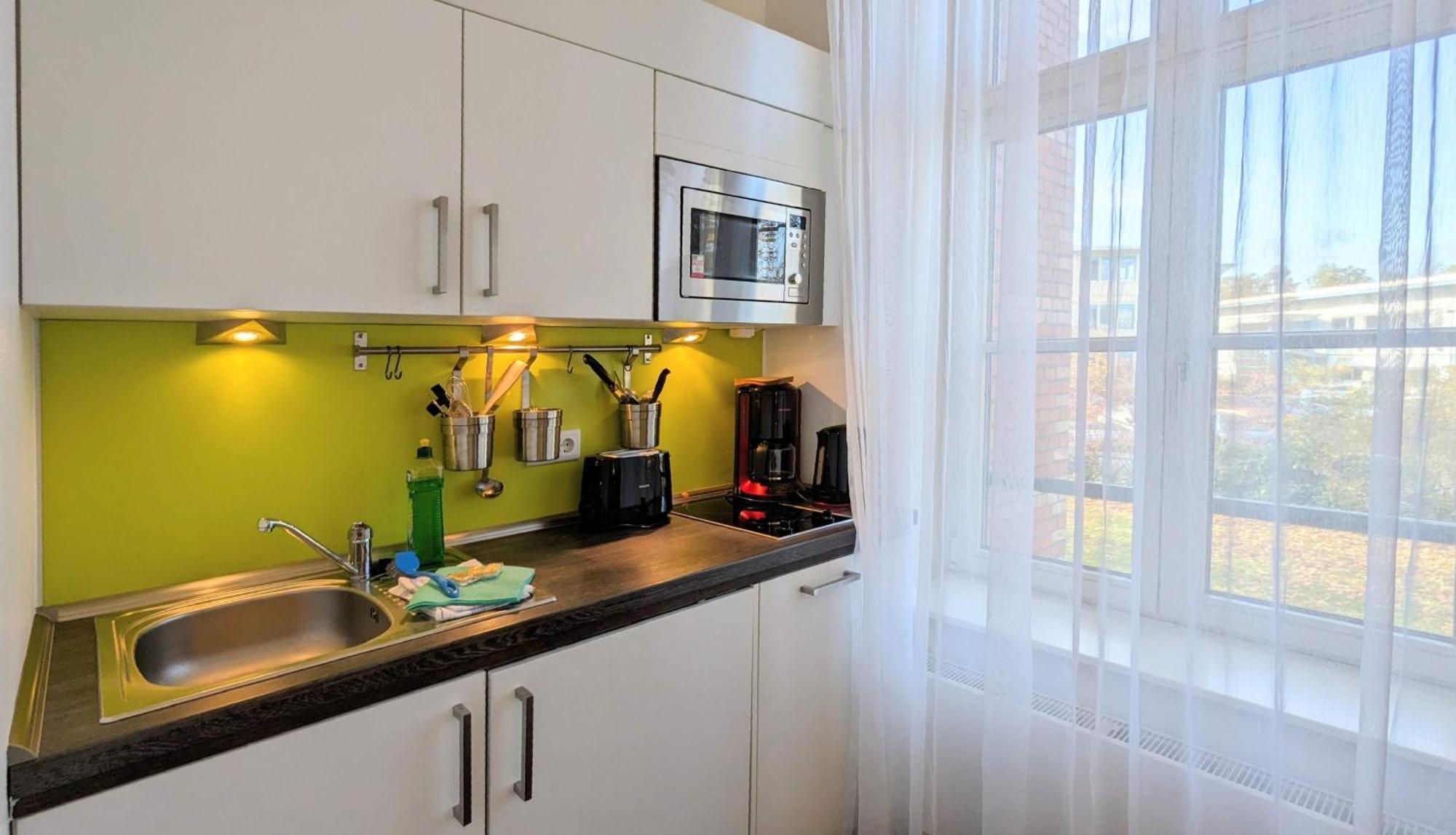 Boardinghaus Weinberg Campus Apart otel Halle  Oda fotoğraf