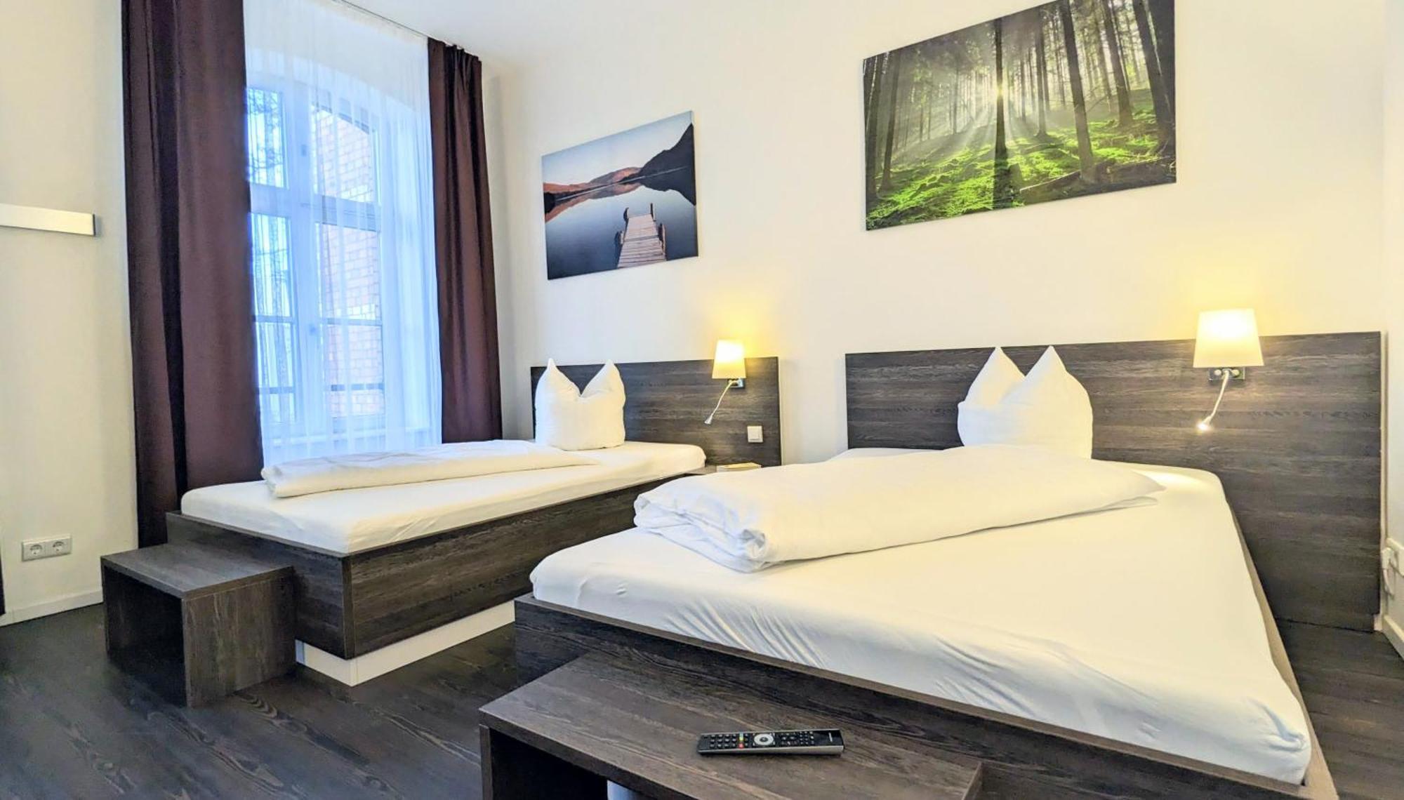 Boardinghaus Weinberg Campus Apart otel Halle  Oda fotoğraf
