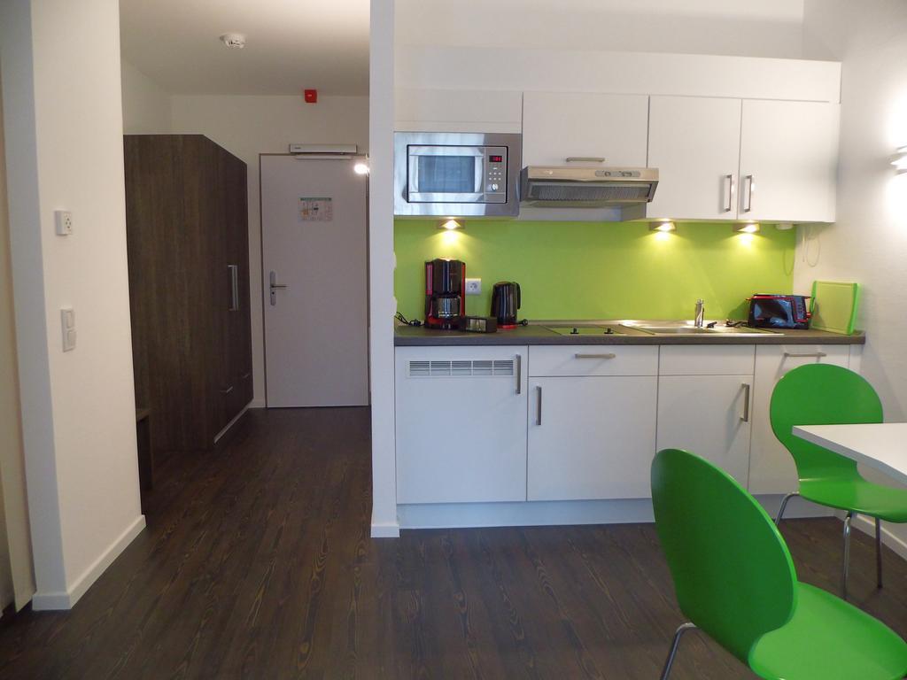 Boardinghaus Weinberg Campus Apart otel Halle  Oda fotoğraf