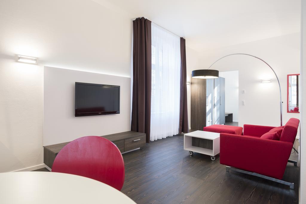 Boardinghaus Weinberg Campus Apart otel Halle  Oda fotoğraf
