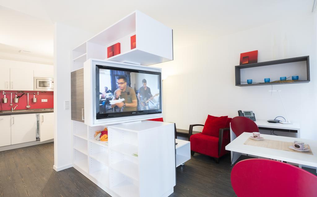 Boardinghaus Weinberg Campus Apart otel Halle  Oda fotoğraf