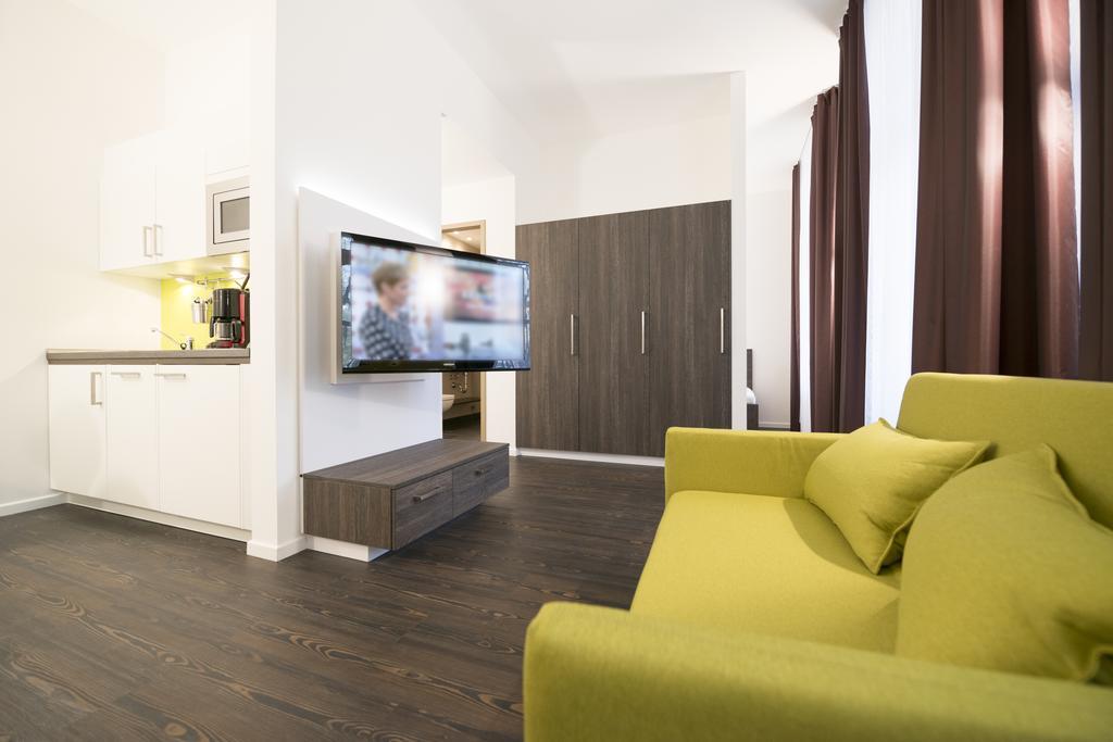 Boardinghaus Weinberg Campus Apart otel Halle  Oda fotoğraf
